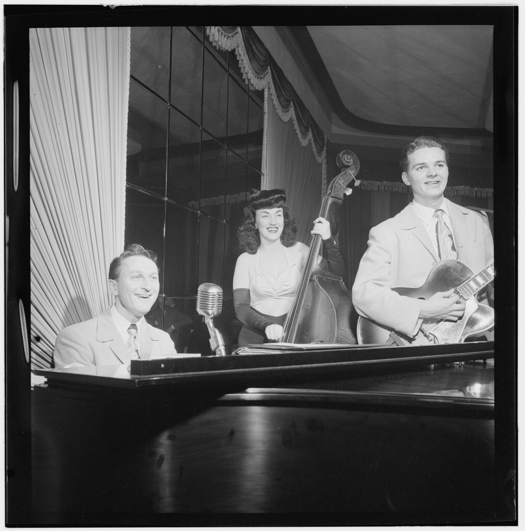Teddy Kaye, Vivien Garry and Arv Garrison, 1947